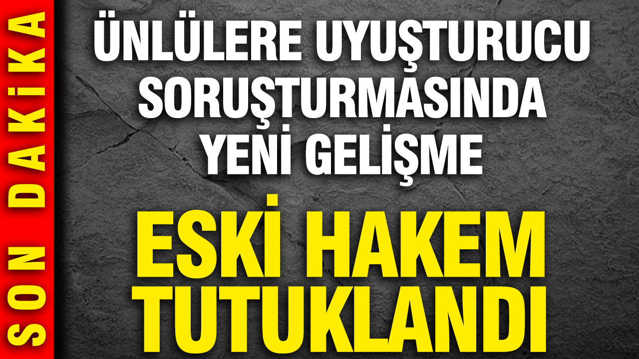 Ünlü İsimlere Yönelik Uyuşturucu Soruşturmasında Eski Hakem Gözaltına Alındı