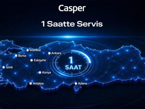 Casper 1 saatte servis verilerini paylasti yaklasik 8 bin cihaz 1 saatte onarildi NIDcjnG7